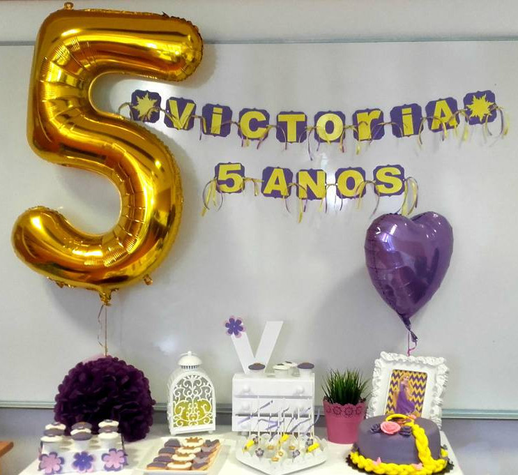 Aniversário Vitória - Rapunzel