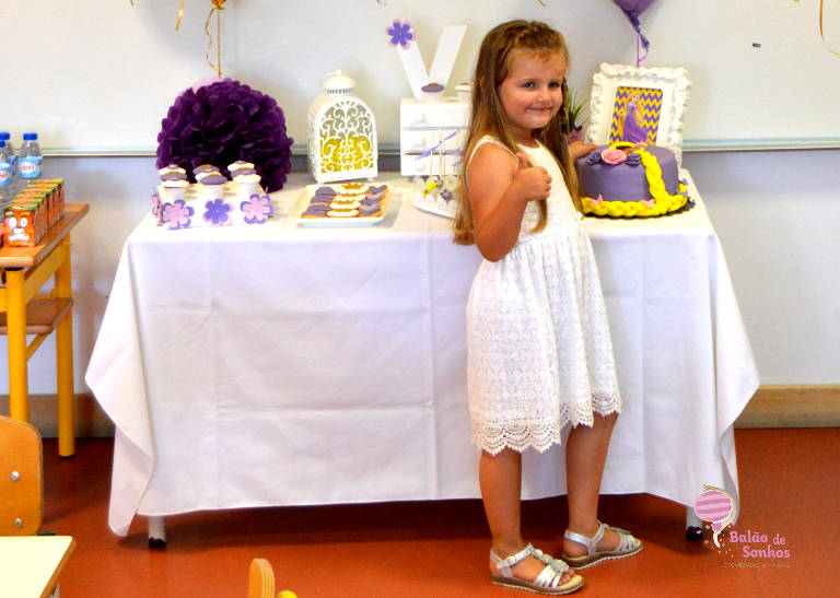 Aniversário Vitória - Rapunzel - Balão de Sonhos :: organização de festas e eventos Algarve, Lagos